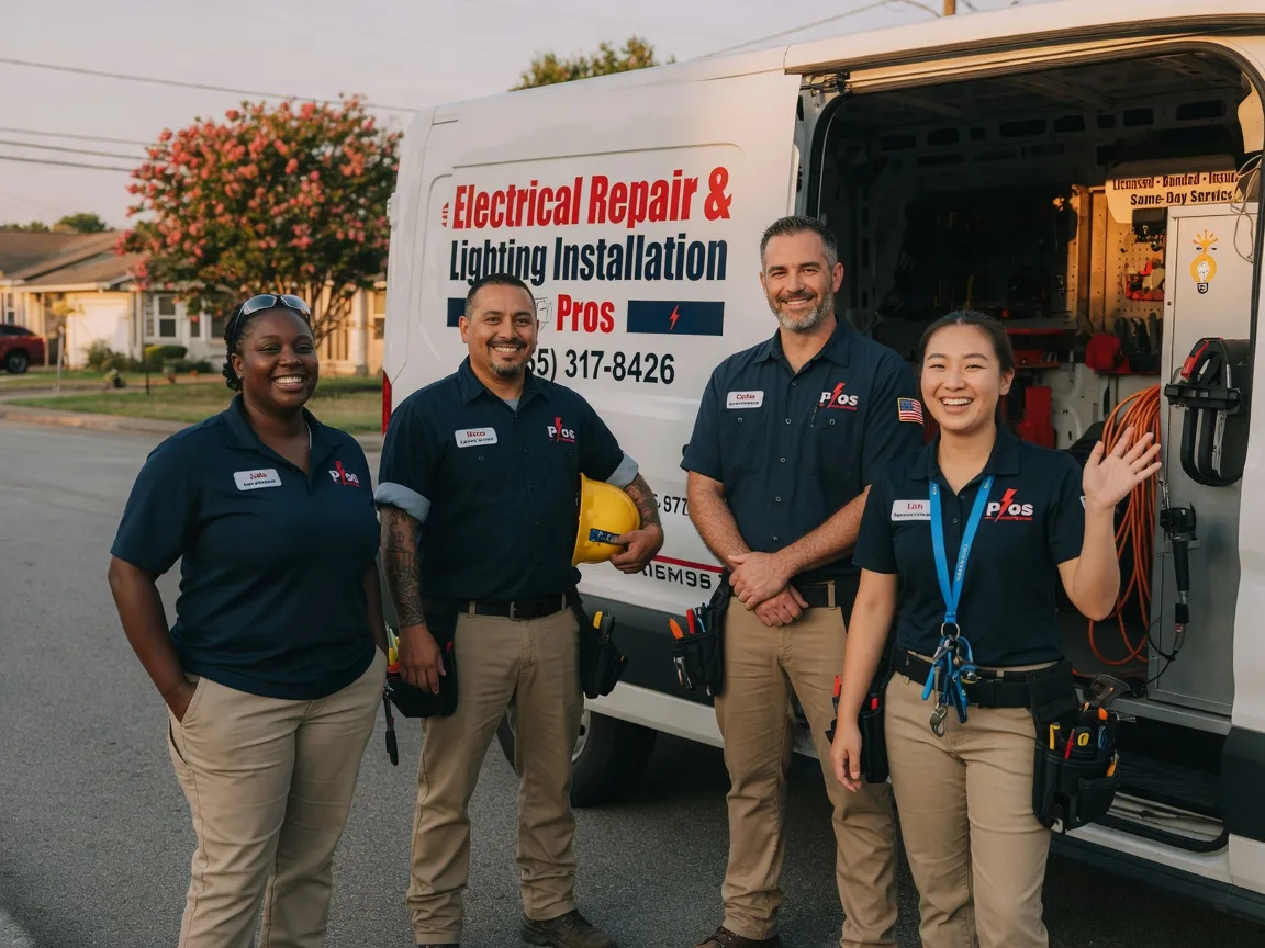 Licensed Electrician company in Bellville, TX